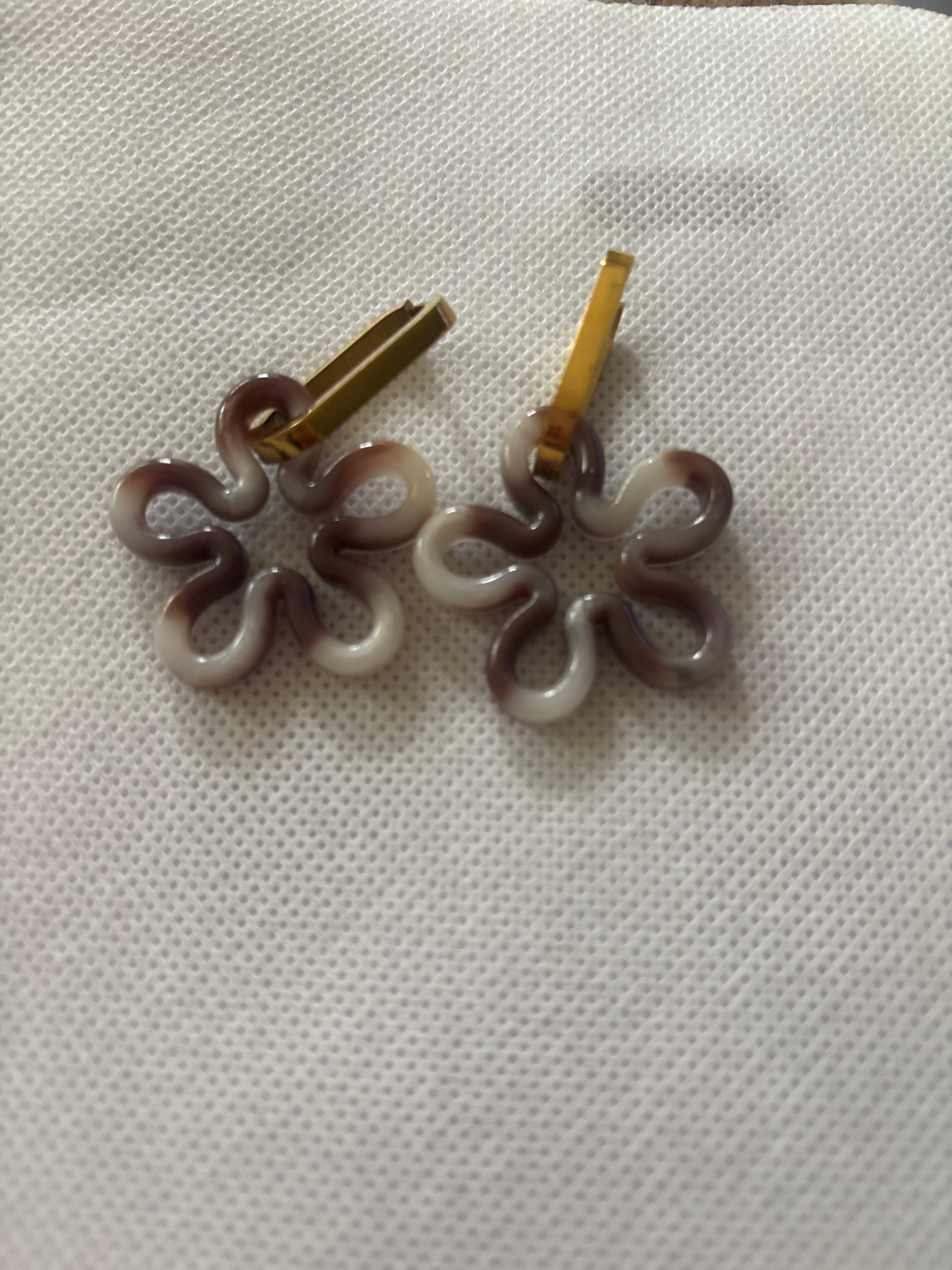 Pampille fleur ajourée interchangeable