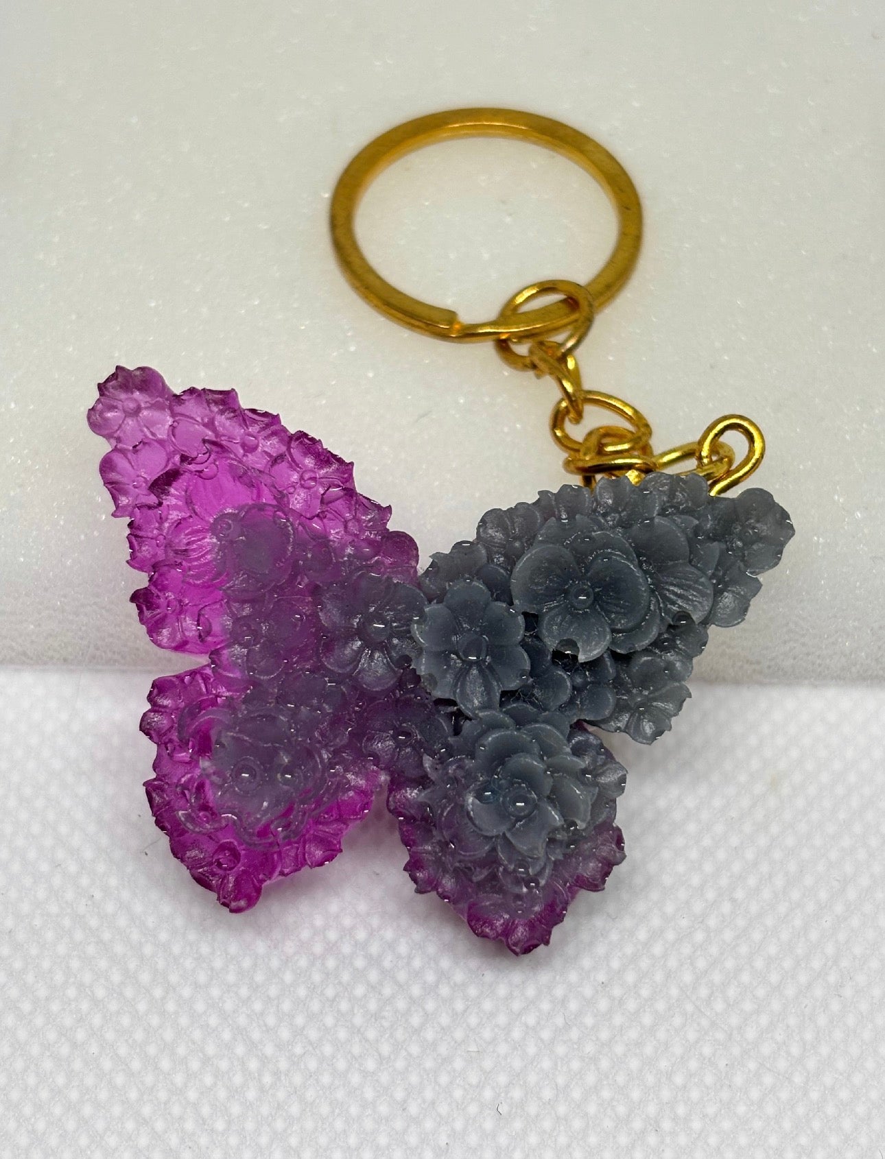 Porte clé papillon