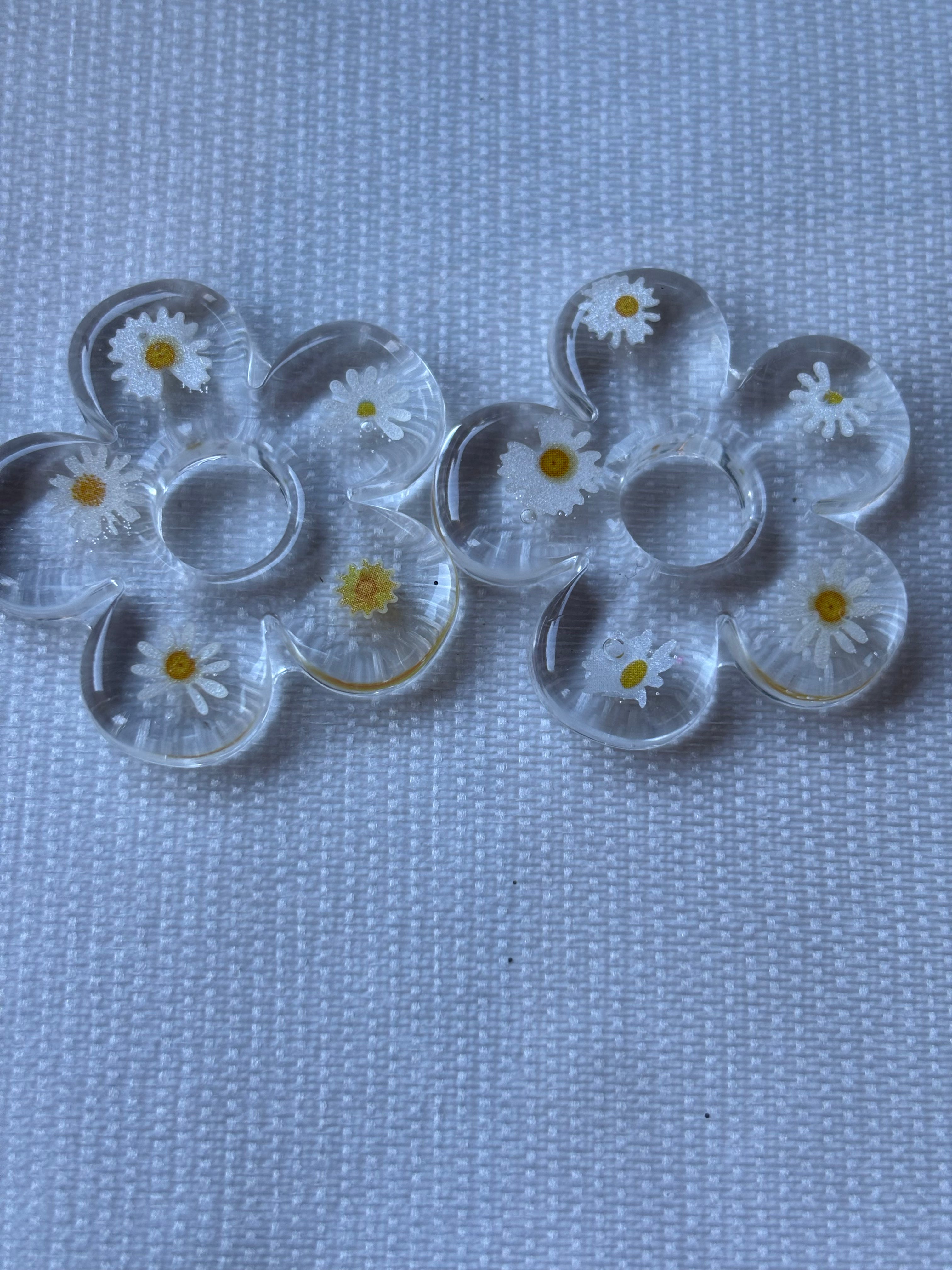 Pampille fleur interchangeable