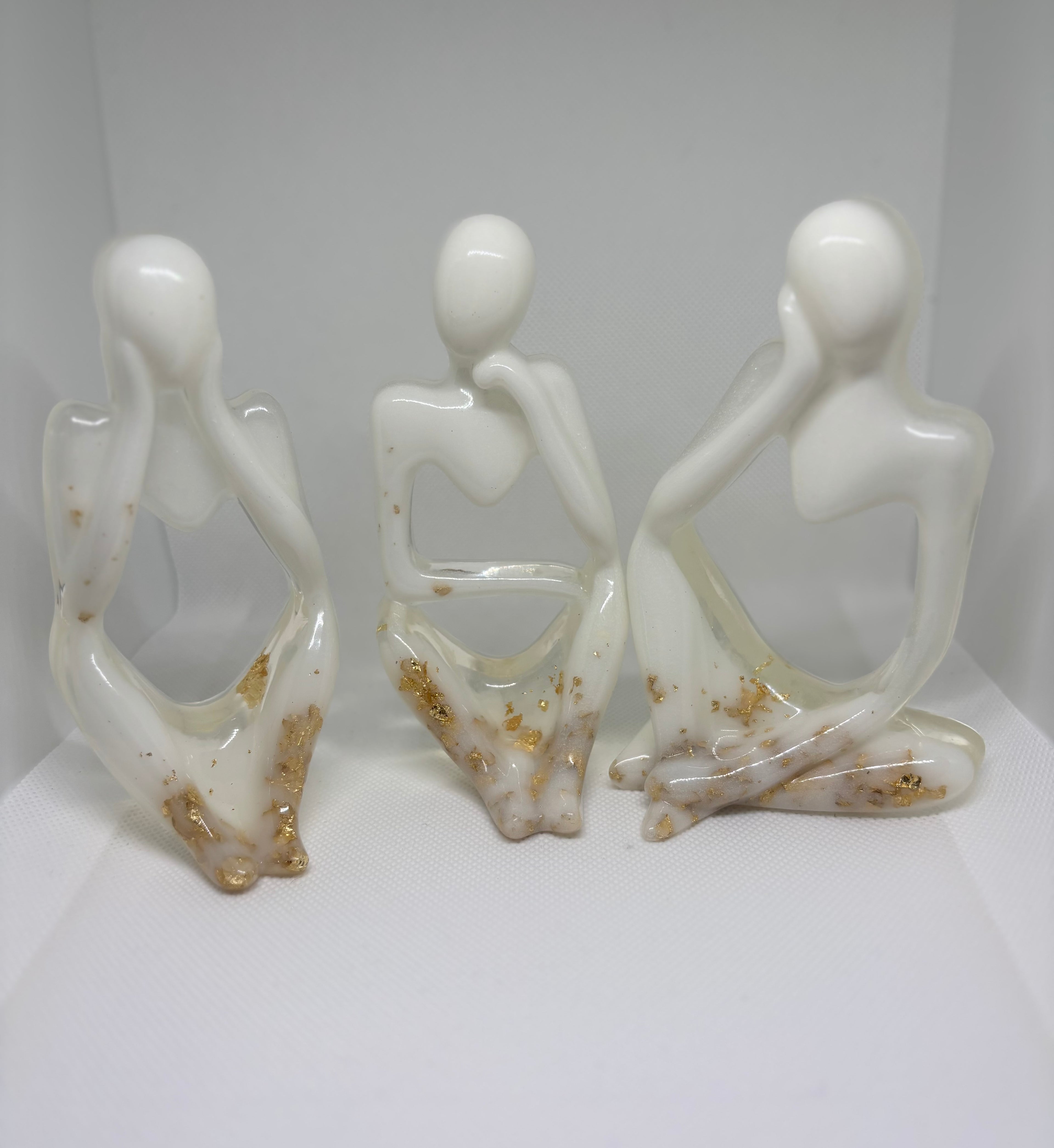Lot de 3 penseurs